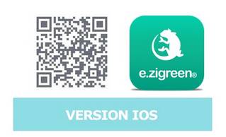 Application ezicom e.zigreen