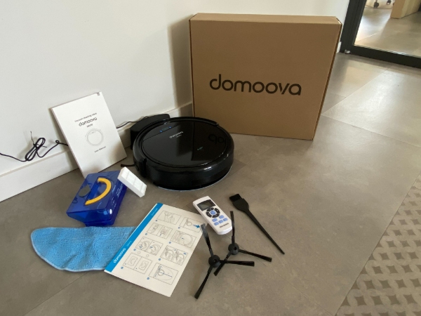 Robot aspirateur et laveur DOMOOVA DRV50 - BestofRobots