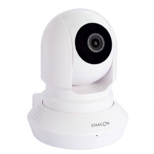 CHACON Caméra de surveillance WiFi HD motorisée 