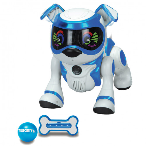 Robot jouet teksta Puppy Bleu