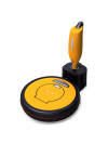 MamiRobot SEVIAN K7 Orange - Robot aspirateur + Aspirateur manuel