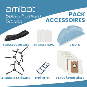 Pack accessoires AMIBOT Spirit Premium Station