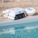 Robot piscine sur batterie NOVARDEN NSR250b Agil e-Control + chariot