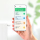 TADO Kit de démarrage Thermostat Intelligent et connecté filaire économie d'énergie