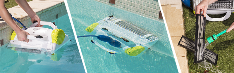 NOVARDEN NSR50 Dolphin TC+ version Mousse robot piscine