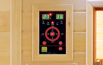 france sauna apollon panneaux de controle