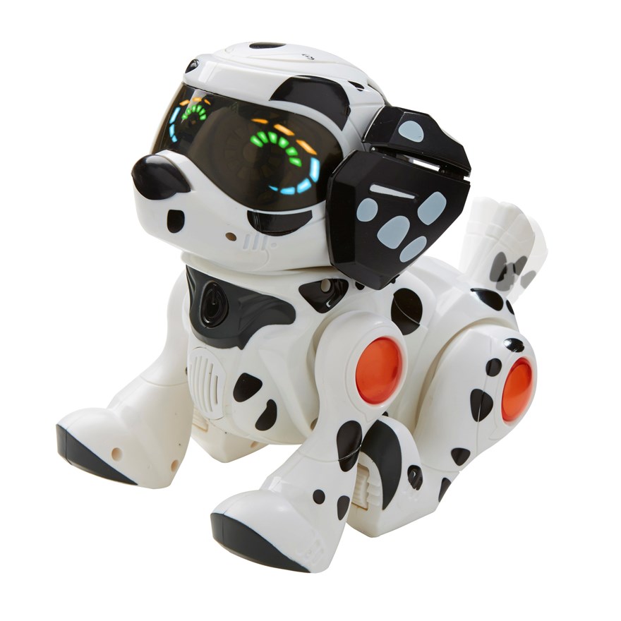 Robot chien teksta puppy dalmatien